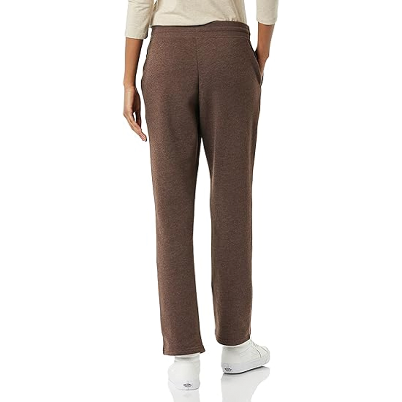 Women's Fleece Straight Leg Sweatpants - Image 2
