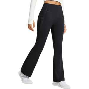 Women's Fleece Lined Flare Thermal Leggings