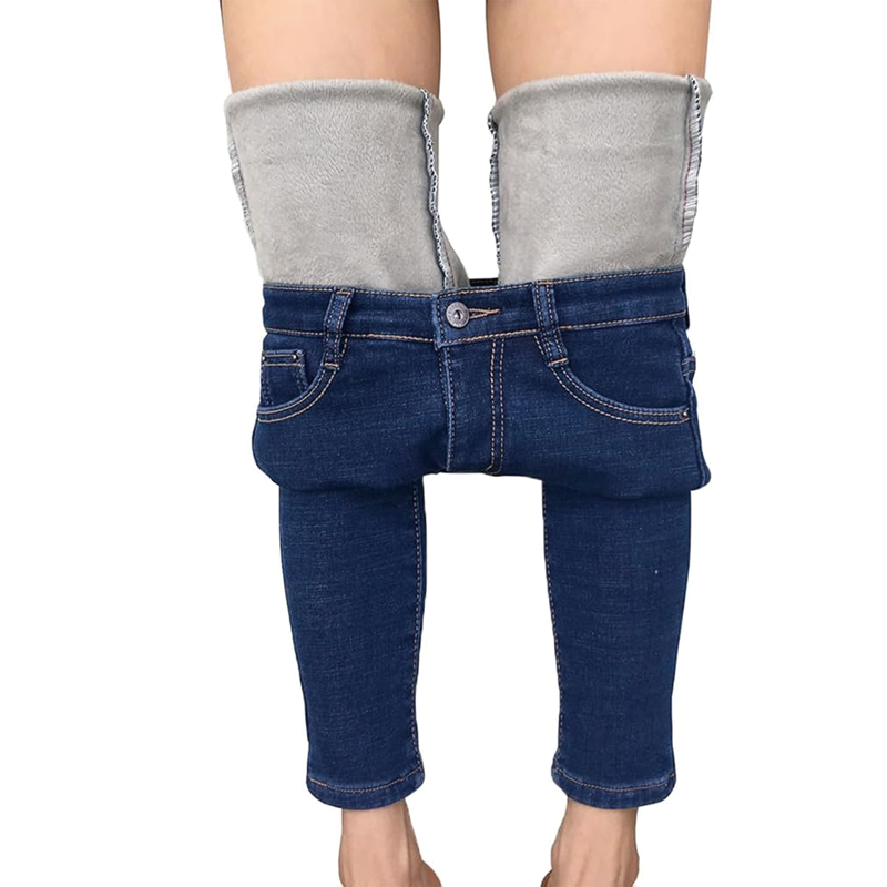 Women's Fleece Lined Stretch Skinny Jeans
